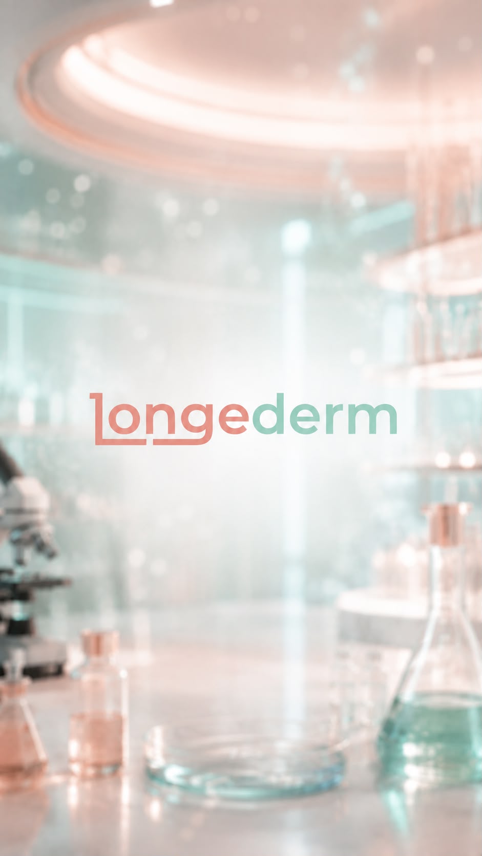 LONGEDERM laboratuvar ve marka kimliği